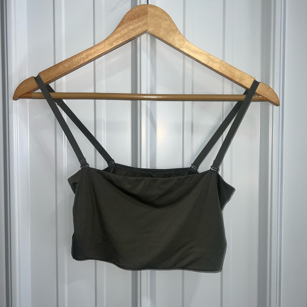 lululemon athletica Dark Green Tank Top